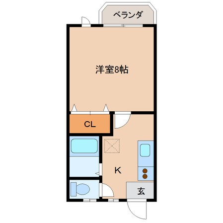 長岡駅 バス14分  北山下車：停歩1分 2階の物件間取画像